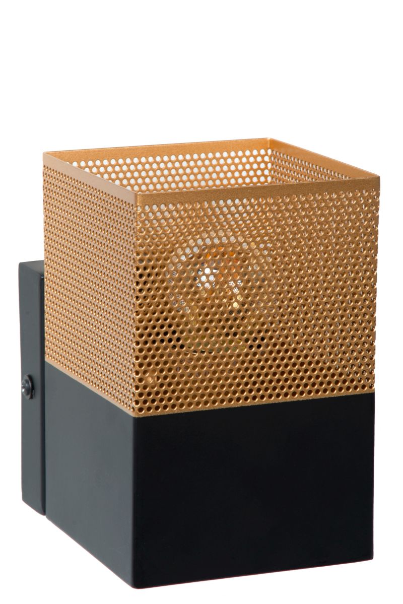 Lucide RENATE - Nástenné svietidlo - 1xE27 - Matt Gold / Mosadz